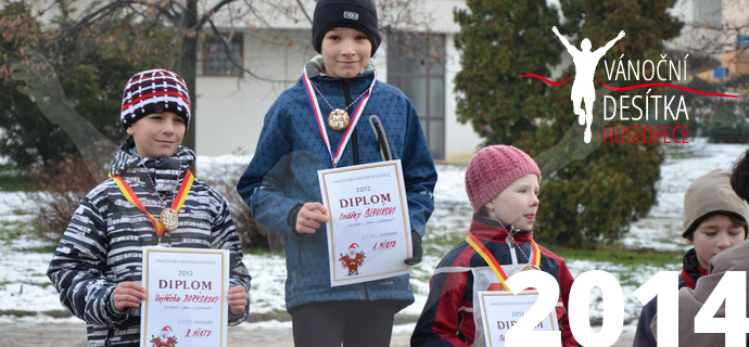 Vánoční desítka Hustopeče - dětský závod